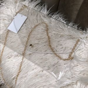 BNWT Vici Dolls  Clear Intentions Clutch 🖤